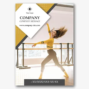 Dance School Poster Template