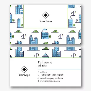 Developer's business card template