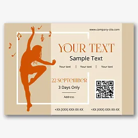 Dance Show Poster Template