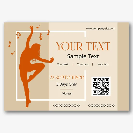 Dance Show Poster Template
