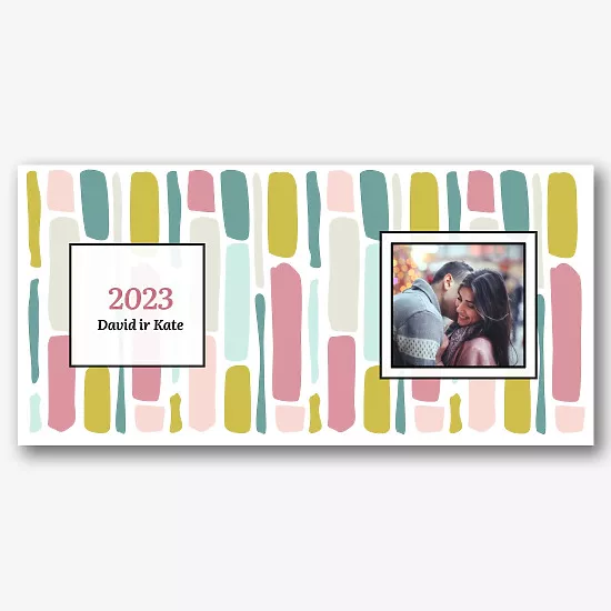 Romantiškas raštas spausdinimui ant puodelių