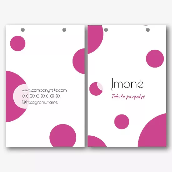 Įmonės Paketo Šablonas