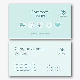 Ambulance Business Card Template