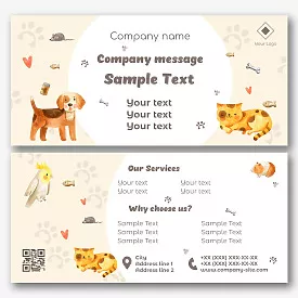 Vet Clinic Flyer Template