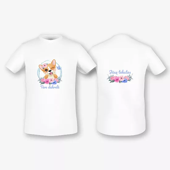 Chanterelle marškinėlių Šablonas