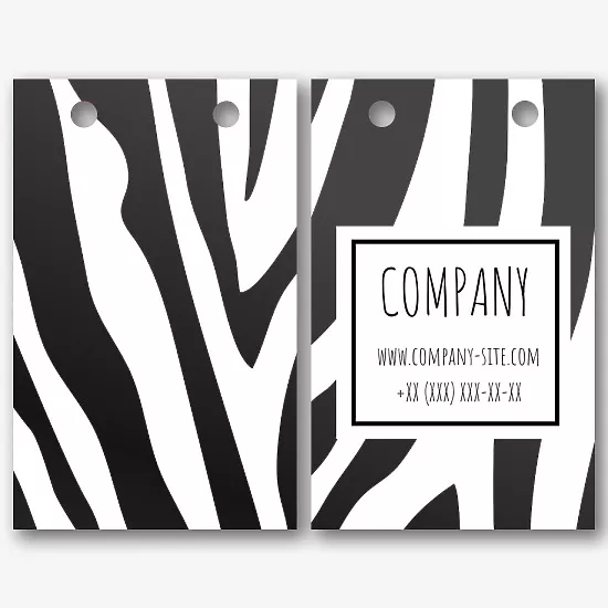 Abstract eco package template