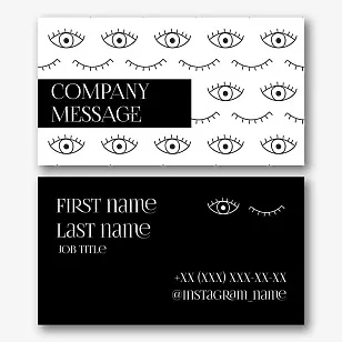 Beauty Studio business card template