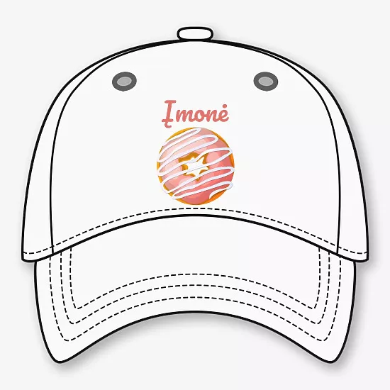 Atspausdintas Beisbolo Kepuraitės Šablonas