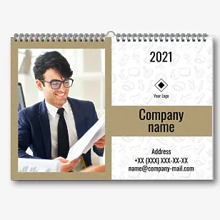 Wall Business Calendar Template
