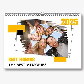 Friends Calendar Template