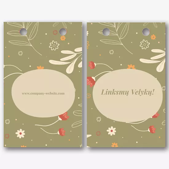 Šventinio popieriaus Paketo šablonas 