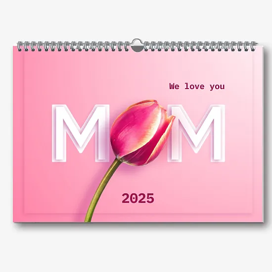 Calendar template for your beloved mom