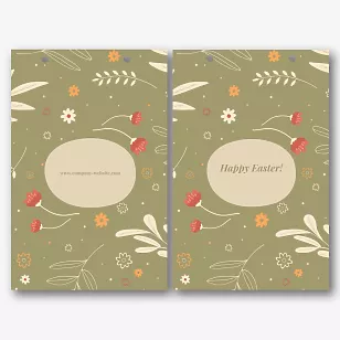 Holiday Paper Bag Template 