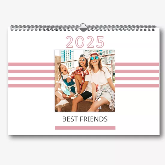 Friends Calendar Template