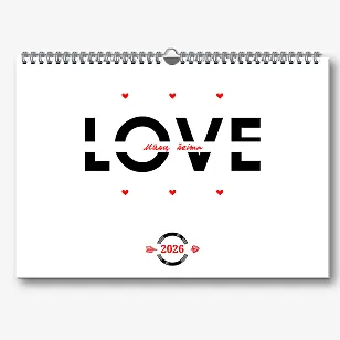 Kalendoriaus šablonas "mūsų šeima"