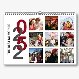 Calendar template for lovers
