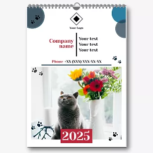 Veterinary Clinic Calendar Template