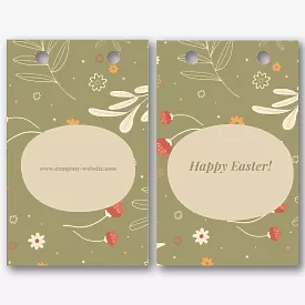 Holiday Paper Bag Template 