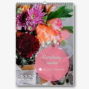 Flower Shop Calendar Template