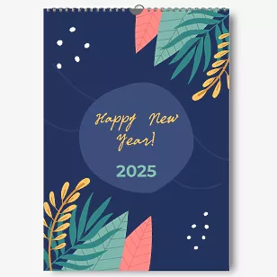 New Year's Calendar Template