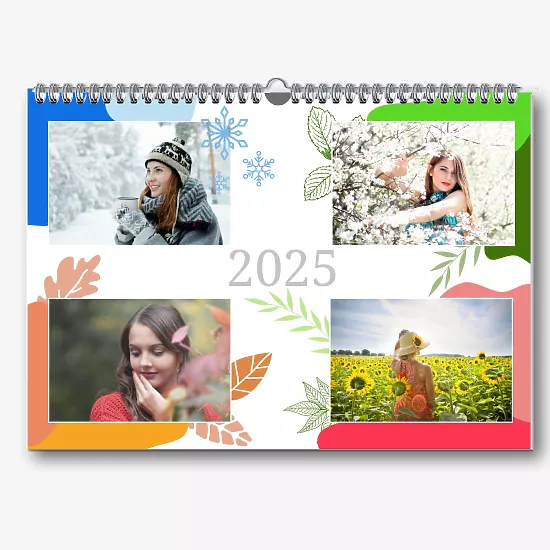 Calendar template-photographer's portfolio