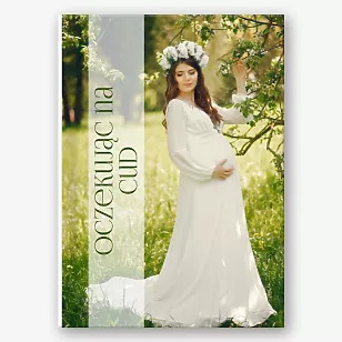 Szablon fotoksiążki do zdjęć ciążowych