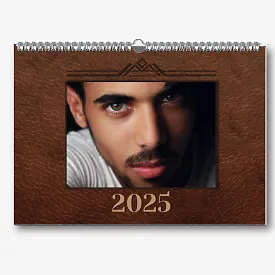 Calendar template for men