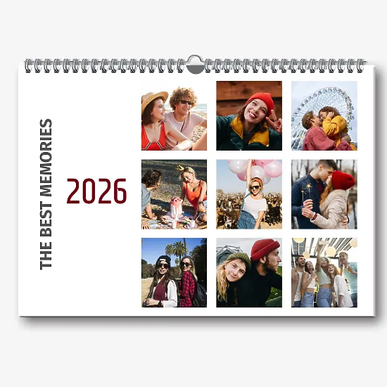 Calendar template for lovers