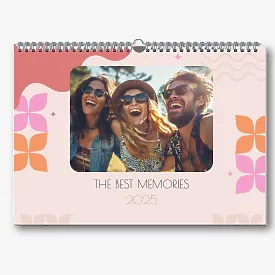 The "Best Memories" calendar template