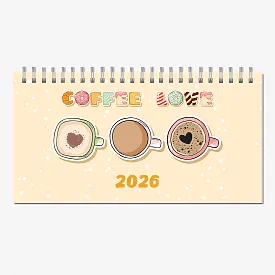 Шаблон за календар за кафе 