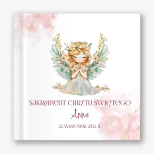 Szablon fotoksiążki "sakrament chrztu"