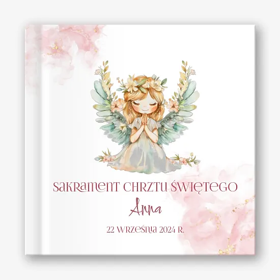 Szablon fotoksiążki "sakrament chrztu"