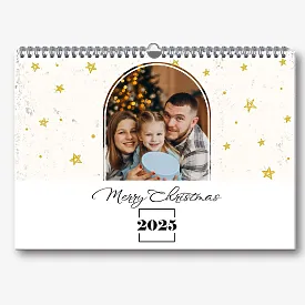 Family Holiday Calendar Template