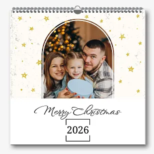 Family Holiday Calendar Template