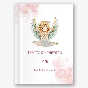 Fotoknygos "krikšto sakramentas"šablonas