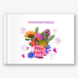 Fotoknygos "mamos meilė"šablonas