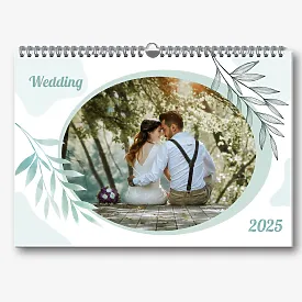 Wedding Wall Calendar Template
