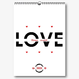 Шаблон календаря "Наша семья"