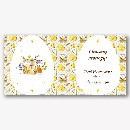 Velykų puodelio šablonas 