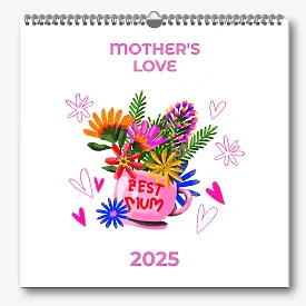 Mamina Lyubov calendar template