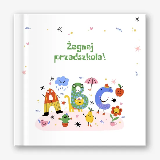 Szablon fotoksiążki dla przedszkola