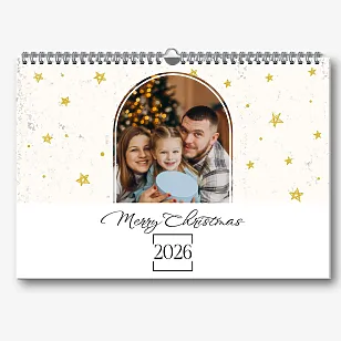 Family Holiday Calendar Template