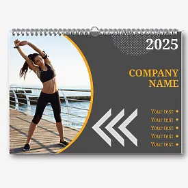 Wall Sports Calendar Template