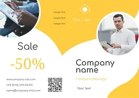 Consulting company booklet template