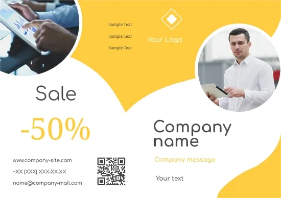 Consulting company booklet template
