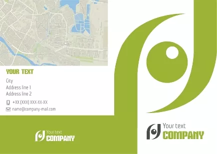 Optics store booklet template