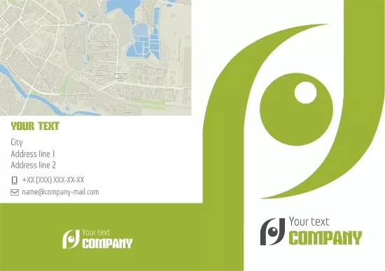 Optics store booklet template
