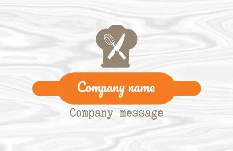 Cafe business card template