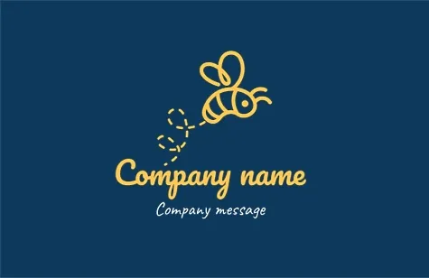 Beekeeper's business card template