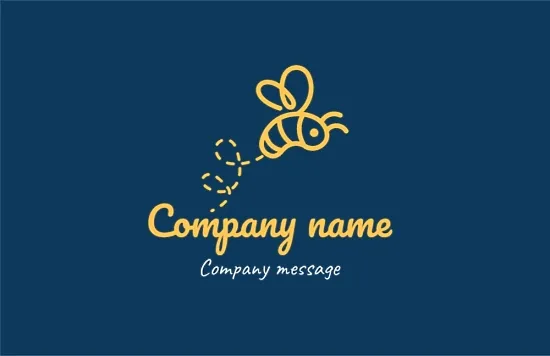 Beekeeper's business card template